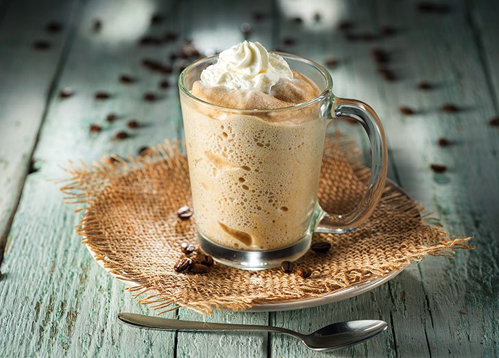 Coffee Granita with Cream