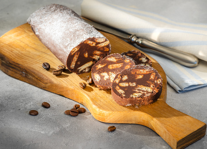 Chocolate Coffee Salami